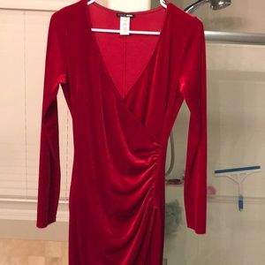 Cute red velvet worn once.